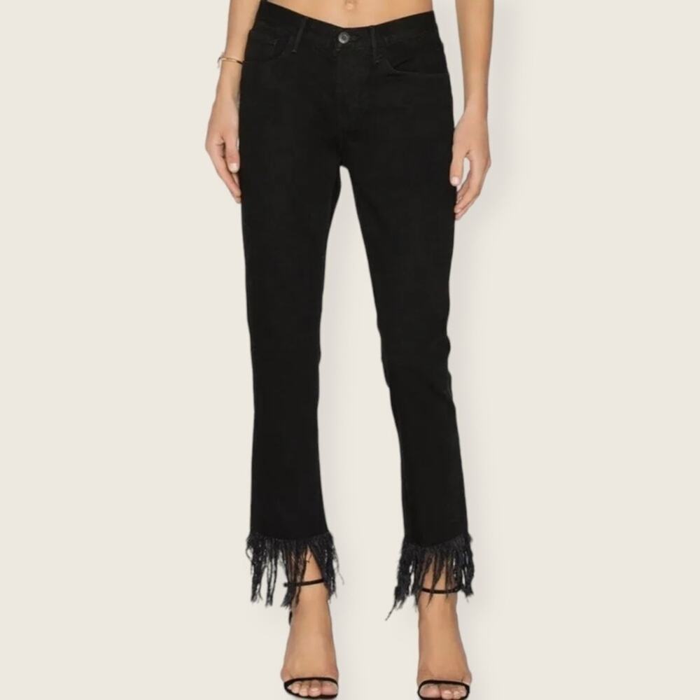EUC | 3x1 NYC | Fringe Ankle Jeans | Mamba | Size 26